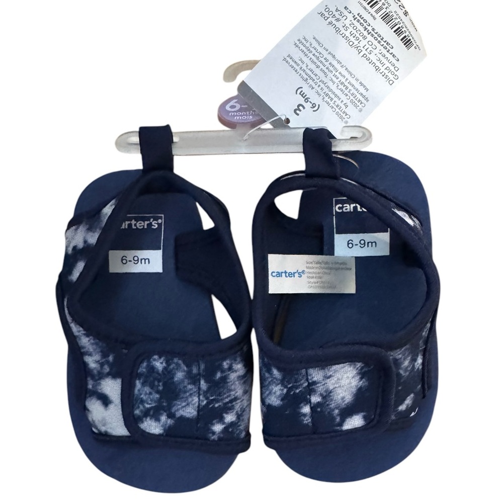 Carter's Tie Dye Velcro Closure Baby Sandals